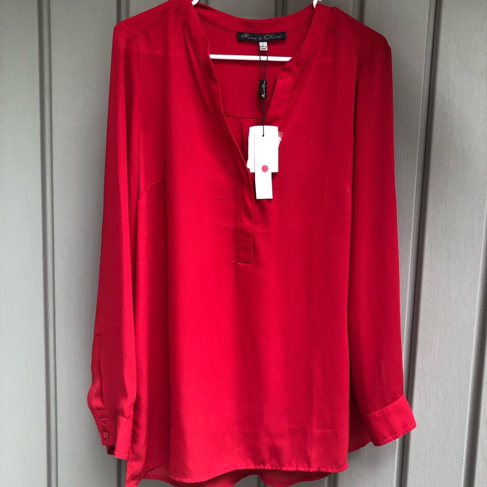 Rose and Olive Blouse